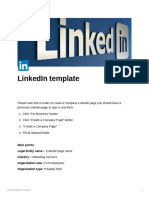 LinkedIn Template