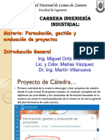 Intro Formulación, Gestión y Evaluación de Proyectos 1C2023 VF