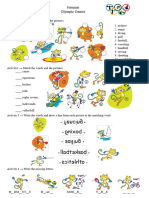 Olympic Games Rio Worksheet