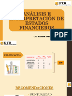 Análisis de Interpretación A Los Estados Financieros