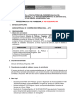 APCI - Convocatoria Practicante DPP