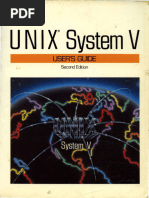 UNIX System V Users Guide Second Edition 1987