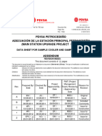 Pdvsa Petrocedeño Adecuación de La Estación Principal Petrocedeño (Main Station Upgrade Project / Msup)