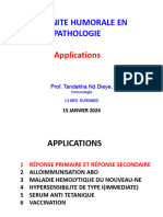 Immunité Humorale en Pathologie (Applications) L3 MED EUROMED 15 JAN 2024