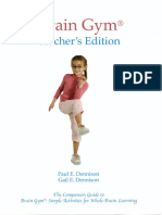 BrainGym D, PE (Eng) Brain Gym Teacher's Edition (1989)