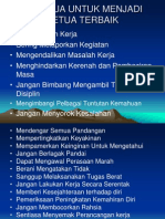 20 Petua Untuk Menjadi Ketua Terbaik