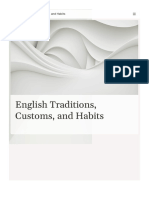 English Traditions, Customs, and Habits | Gamma