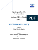 IBID Nivel I - 01.historia de La IAFCJ (Ejercicios)