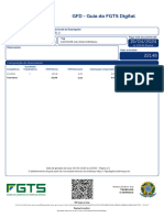 GFD - Guia Do FGTS Digital: 13.072.378 M. L. O. Melo