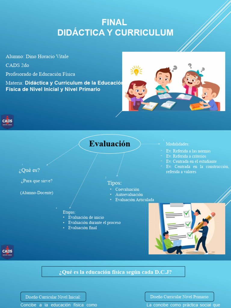 Didáctica y Currículum en Educación Física | PDF | Plan de estudios ...