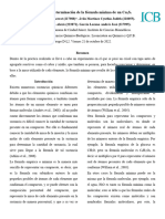 Práctica 8. Determinación de Fórmula Mínima de Un CuxSy