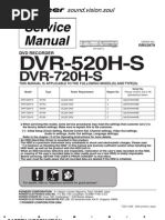 Download Pioneer Dvr 520 Service Manual by api-3822758 SN7236985 doc pdf