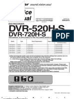 Pioneer DVR 520 Service Manual