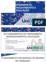 Treinamento Desenvolvimento e Educação Slide 2 VDRC 250619