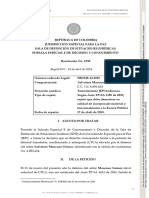 JEP Le Negó La Libertad A Salvatore Mancuso