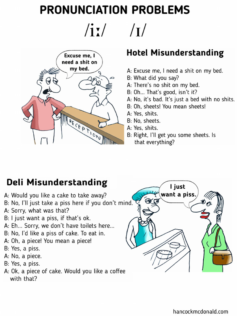 Misunderstandings Sketches | PDF