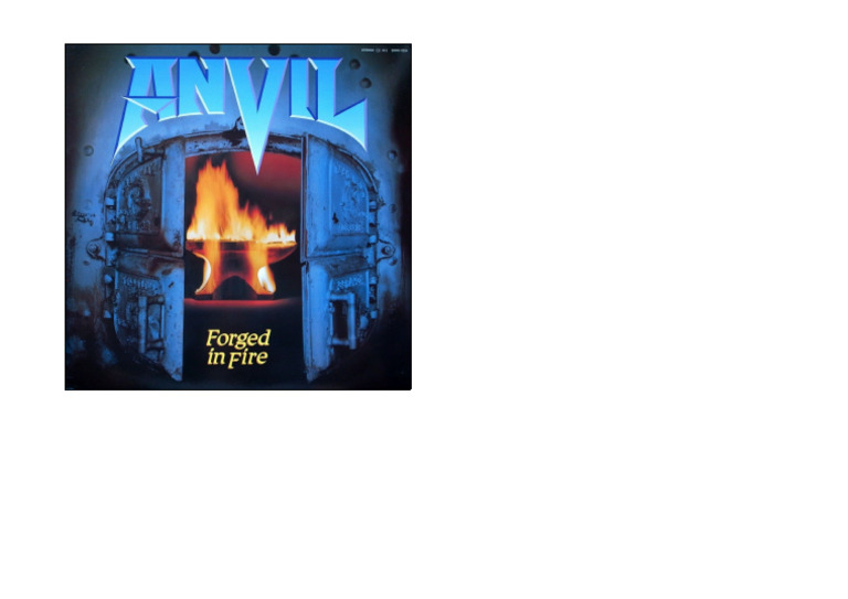 Anvil - 1983 - Forged in Fire | PDF