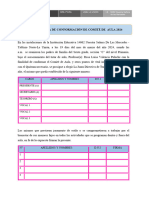 ACTA DE CONFORMACION