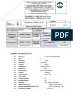 Informe Académico Anual 2022-2023