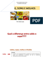 Aula 6 Caldos Sopas e Molhos