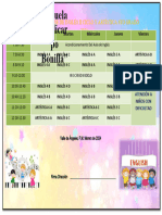 Horario INGLES 2024