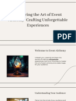 Mastering The Art of Event Alchemy Crafting Unforgettable Experiences