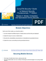 Module 5 Mobile, Embedded, and Specialized Device Security