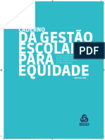 Caderno Da Gestão Escolar para A Equidade