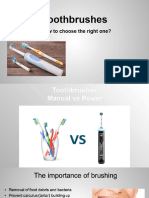 Electric Toothbrushes Presentation