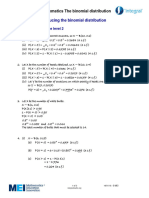 Introduction To Binomial distributionMS