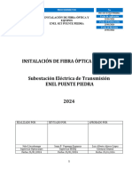 PR-SST-EnELPTPIEDRA-002 Procedimiento Instalación de Fibra Optica y Equipos - TLMK 25.01.2024