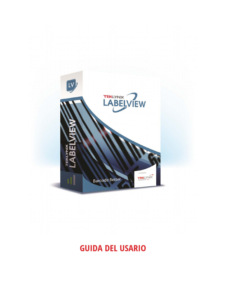 Guía de Usuario para Aplicación Teklynx | PDF | Ventana (informática ...