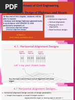 Geometric Design of Highways and Streets 2021.2022