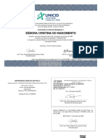 Certificado Licenciatura