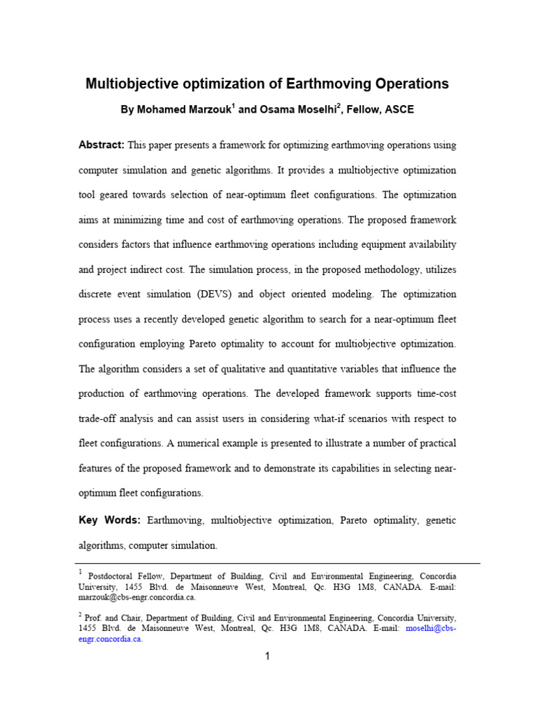 Multiobjective marzouk pdf mathematical optimization simulation