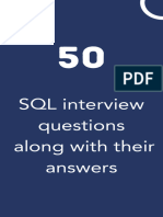 50 SQL Questions