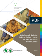 Bad Water Supply Sanitation in Africa Findings Lessons and Good Practices To Improve Delivery 2015
