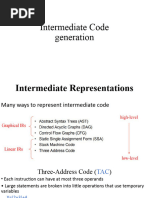 Intermediate Code Generation