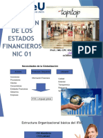Valuacion de Los Estados Financieros NIC 01: Prof.: MG CPC Oscar E. Chilon A. Ochilona@unmsm - Edu.pe
