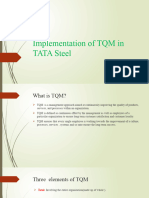 TQM Implementation Case Study