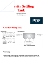 Gravity Settling Tank