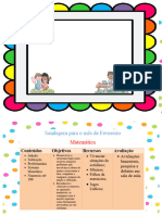 Plano de curso Diagnóstico