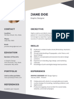 Graphic Designer CV 12988