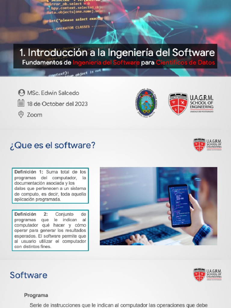 Introducción A La Ingeniería Del Software | PDF