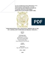 Otros requisitos para utilizar el crédito fiscal del IGV. Legislación comparada (1)