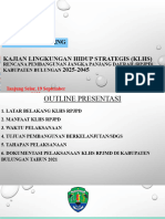 Kick Off Meeting KLHS RPJPD Kabupaten Bulungan 2025 - 2045 - 19092023