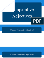 Comparative Adjectives Explanation