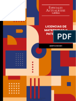 EA 08 2021 Licencias Maternidad y Paternidad