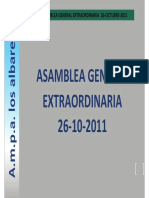 Asamblea 26-10-2011