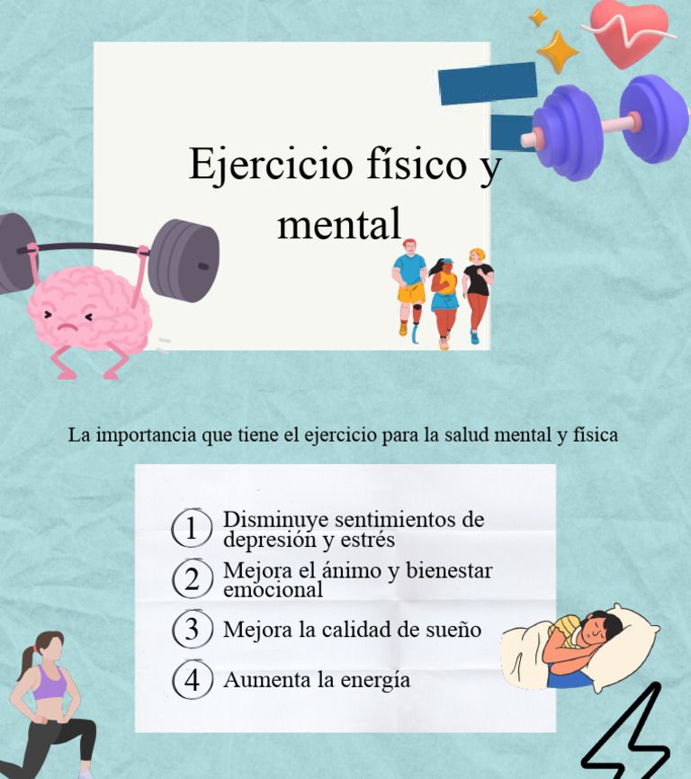 Beneficios del Ejercicio en Salud Mental | PDF | Relaciones personales ...